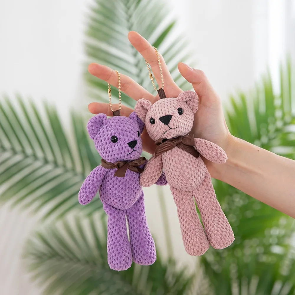 16 см супер милый мультяшный ананас кукла-медведь брелок мягкая плюшевая