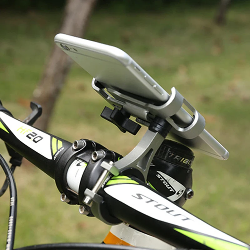 mobile phone holder for bike motorcycle aluminum alloy 360 degree rotatable mtb handlebar soporte movil moto gps mount bracket free global shipping