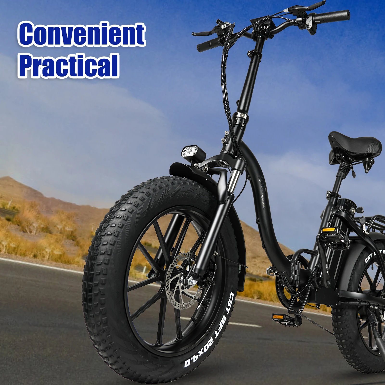 Электрический велосипед 750 Вт двигатель 48 В 17 Ач литиевая батарея встроенное