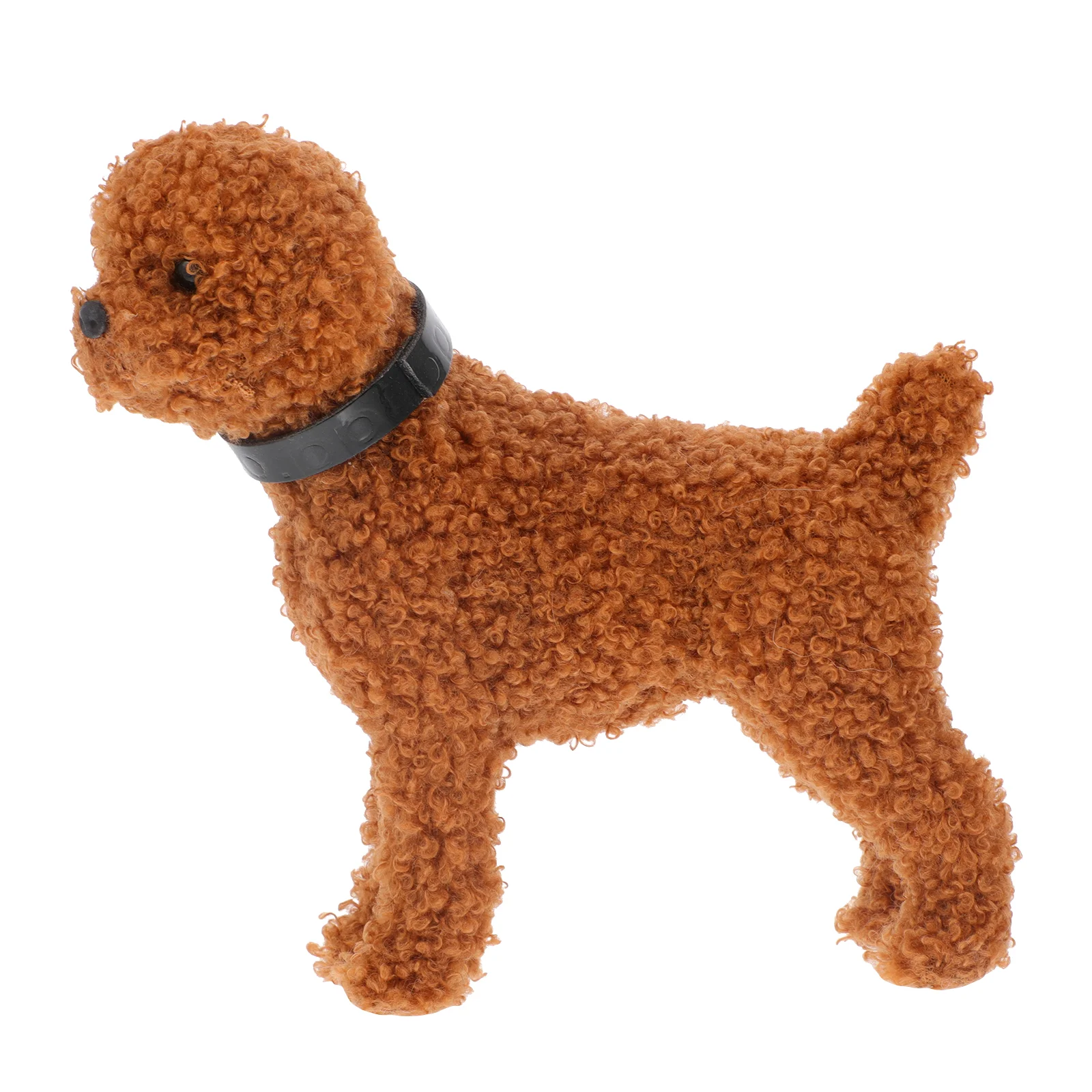 

Desktop Simulation Puppy Fluffy Stuffed Animals Plastic Cartoon Plush Toy