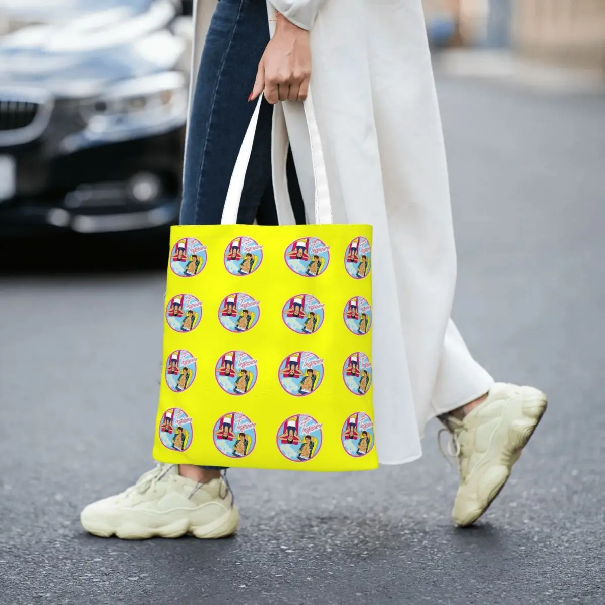 Club Tropicana Totes Canvas Handbag Women Canvas Shopping Bag