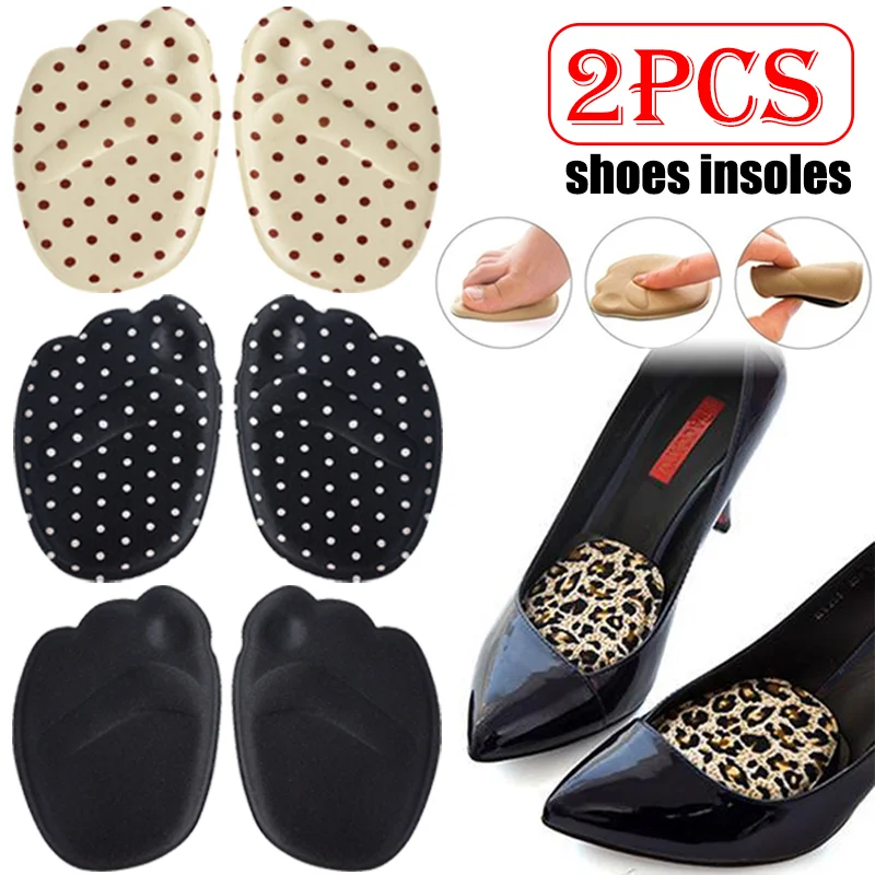 

1 Pair Insoles for Shoes Women High Heels Foot Cushions Adjust Size Anti-slip Sole Insert Sports Hiking Pain Relief Shoes Pads