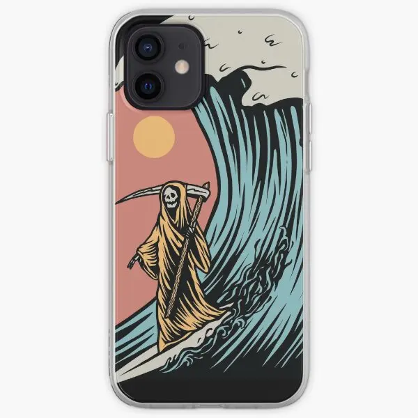 

Жесткий чехол Surfin Reaper для Iphone, чехол для телефона, настраиваемый для iPhone 6 6S 7 8 Plus 11 12 13 14 Pro Max Mini X XS XR Max, с принтом собаки