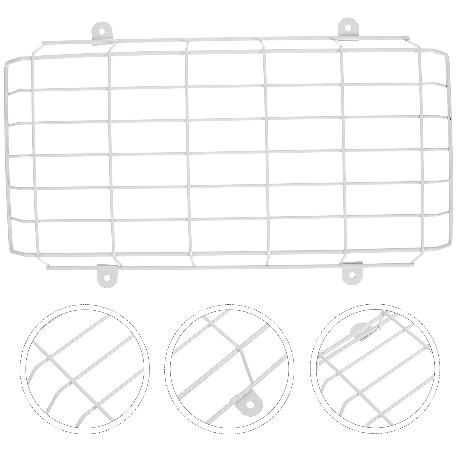 

Protective Guard Emergency Light Wire Cover Exit Sign The Wall Mounted Iron Metal Wall-mounted