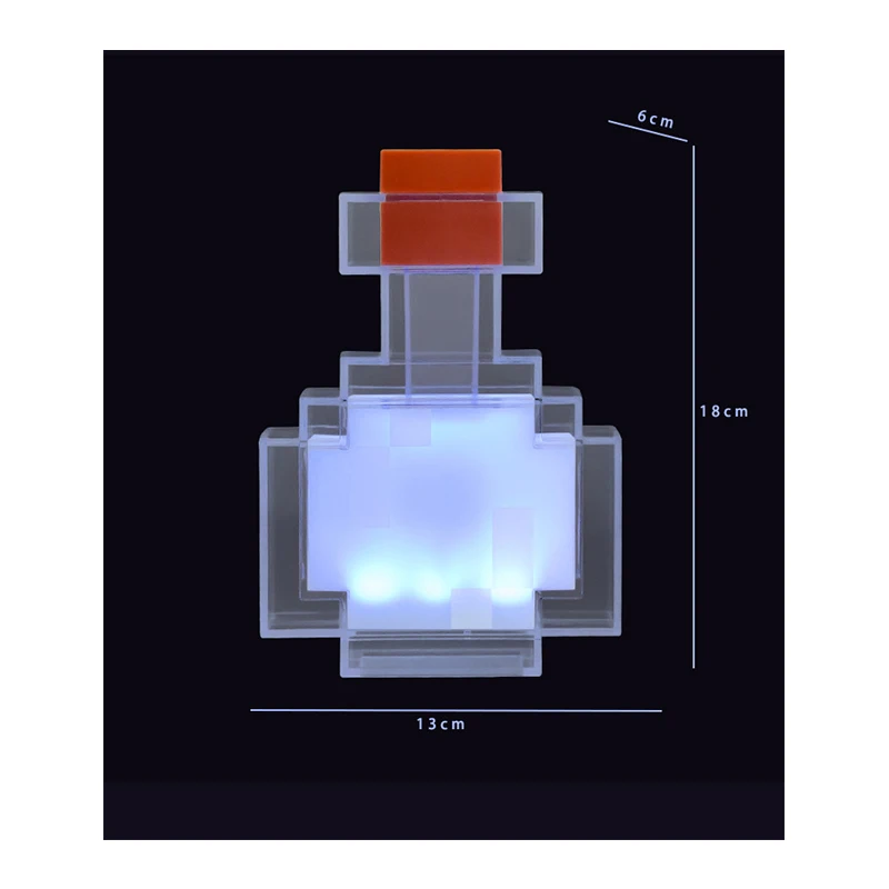 

Персонализированный цветной ночник Minecraft Bandai