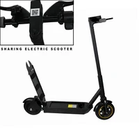 gps system 10 inch 2 wheel aluminium alloy electric scooter sharing