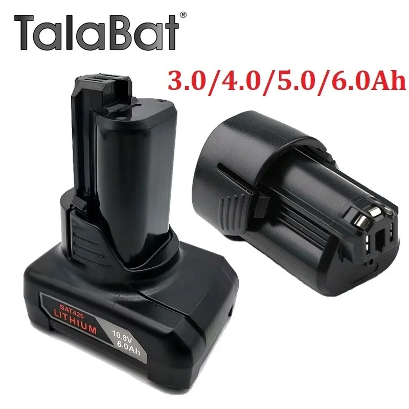 Сменный аккумулятор BAT420 12 В 3 0/4 0/5 0/6 0 Ач для аккумуляторного электроинструмента