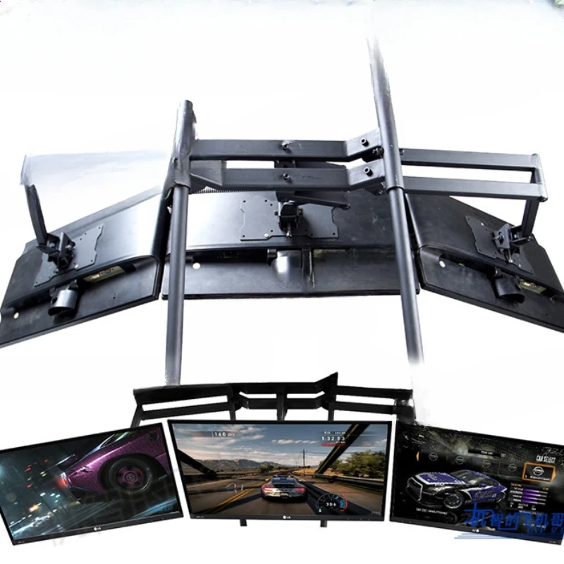 

It is suitable for three-screen monitor stands, telescopic and rotating stock trading screen holders