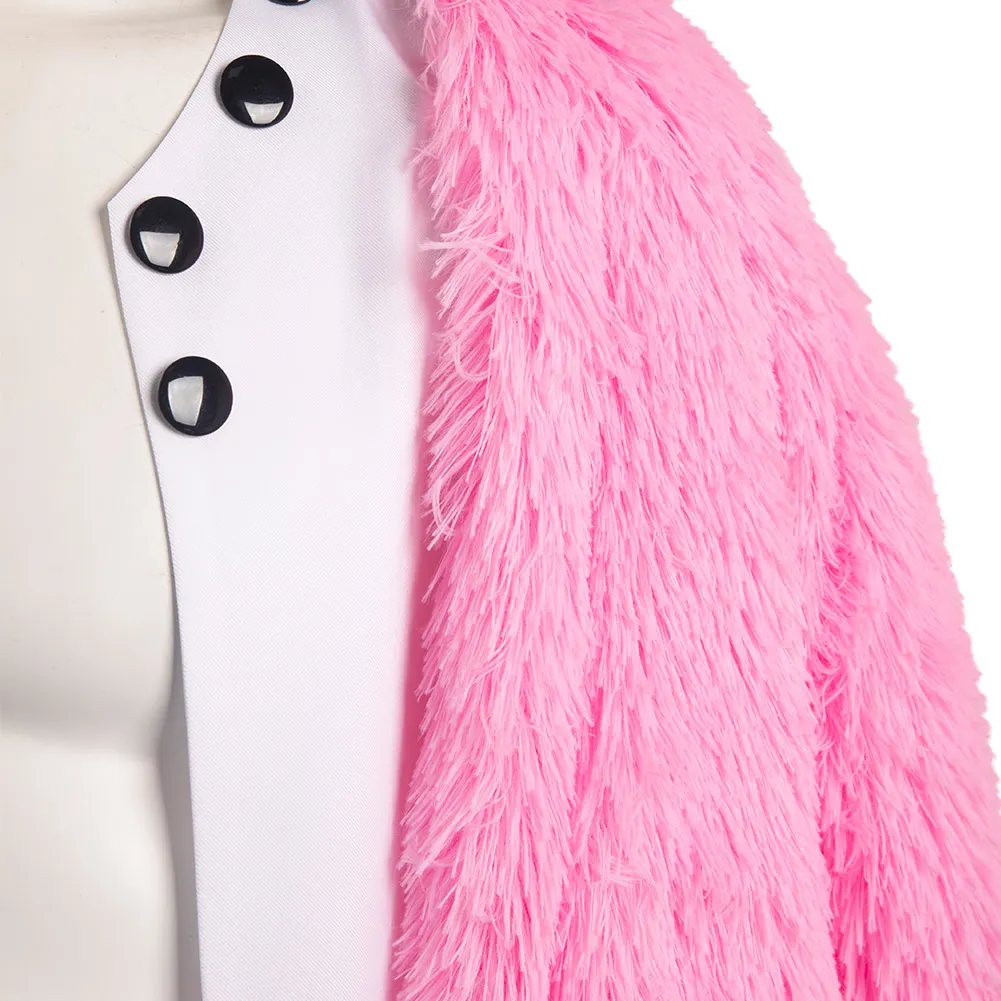 Мужской костюм для косплея взрослых Doflamingo пальто брюки очки аниме-экшн-фантазия