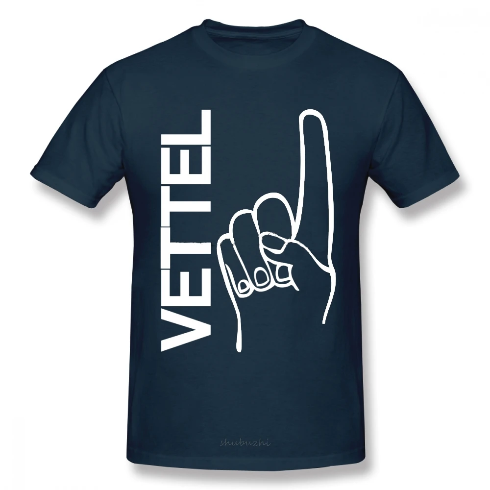 

Vettel 5 T-shirt For Men Dropshipping Summer Short Sleeve Cotton Plus Size Custom Team Tee 4XL 5XL 6XL