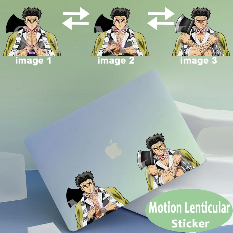 

Muichirou Tokitou наклейка на движение убийца демонов аниме автомобильные наклейки водонепроницаемые наклейки для автомобилей, ноутбука, холодиль...