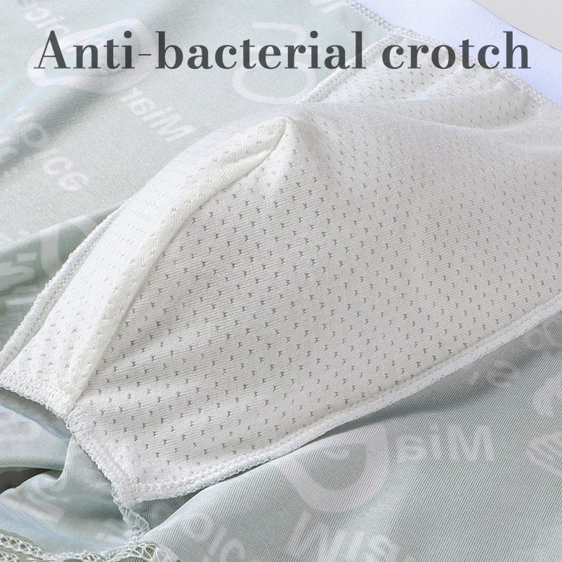 4/5PCS 5XL Men's Boxers Shorts Fashion Plus Size Panties Men's Underwear Anti-bacterial Crotch Comfort Breathable Elastic Boxers