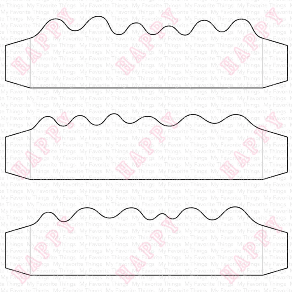 

Внешняя коробка волнистые времена металлическая высечка искусственное украшение бумажные ремесла тиснение шаблон Сделай Сам поздравител...