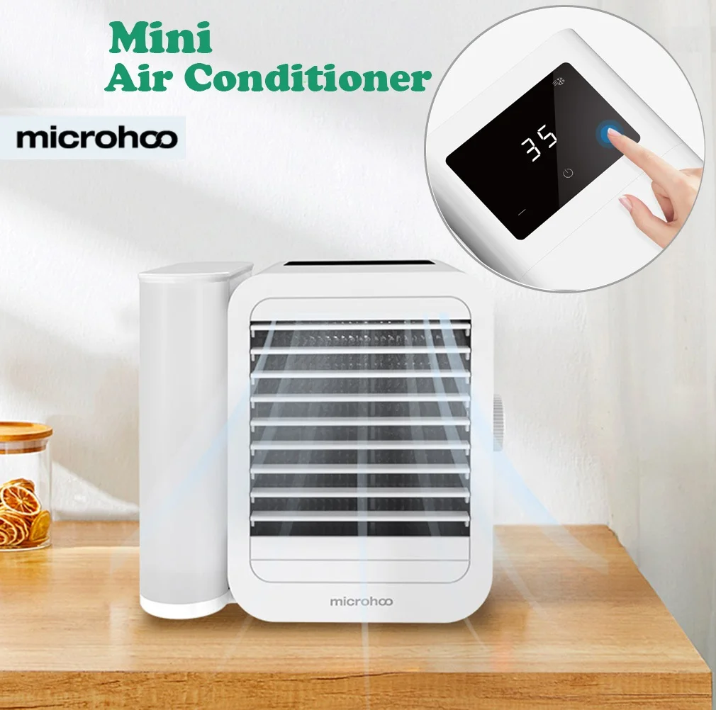 Кондиционер xiaomi купить в москве. Кондиционер Xiaomi Microhoo. Xiaomi Microhoo Mini Air condition Fan. Персональный кондиционер Xiaomi Microhoo personal Air. Кондиционер Xiaomi Microhoo 3 в 1.