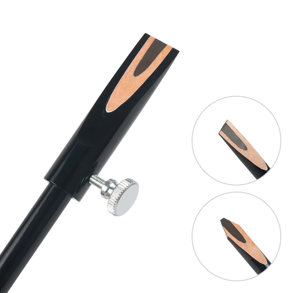 

1pcs Cylindrical Metal U-shaped Pencil Sharpener Microblading Eyebrow Pencil Sharpener Eyebrow Pencil Sharpening Tip Thin Tool