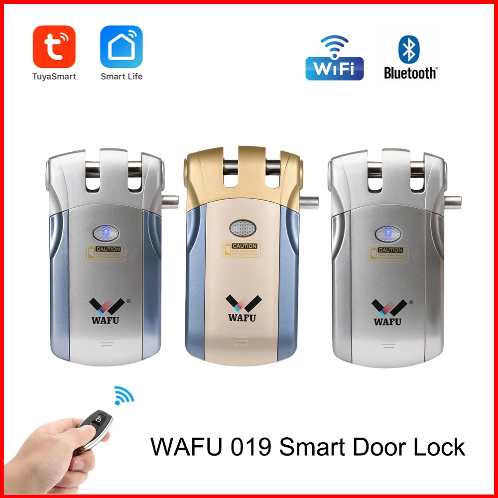 

Замок дверной Wafu 019 с поддержкой Wi-Fi и Bluetooth