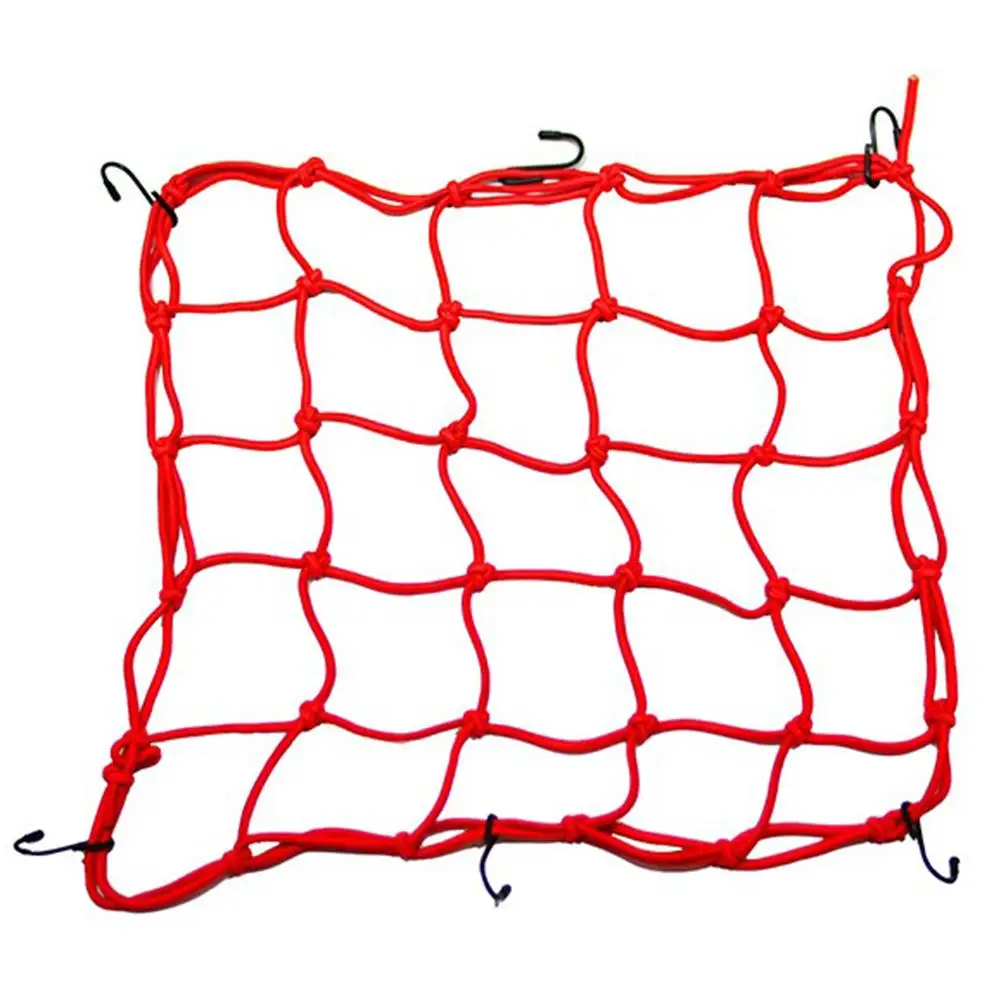 

Motorcycle Accessories Hooks Motorbike Net Mesh Cargo Net 40x40cm Mesh Luggage Net Black Blue For Motorcycle Storage Tools