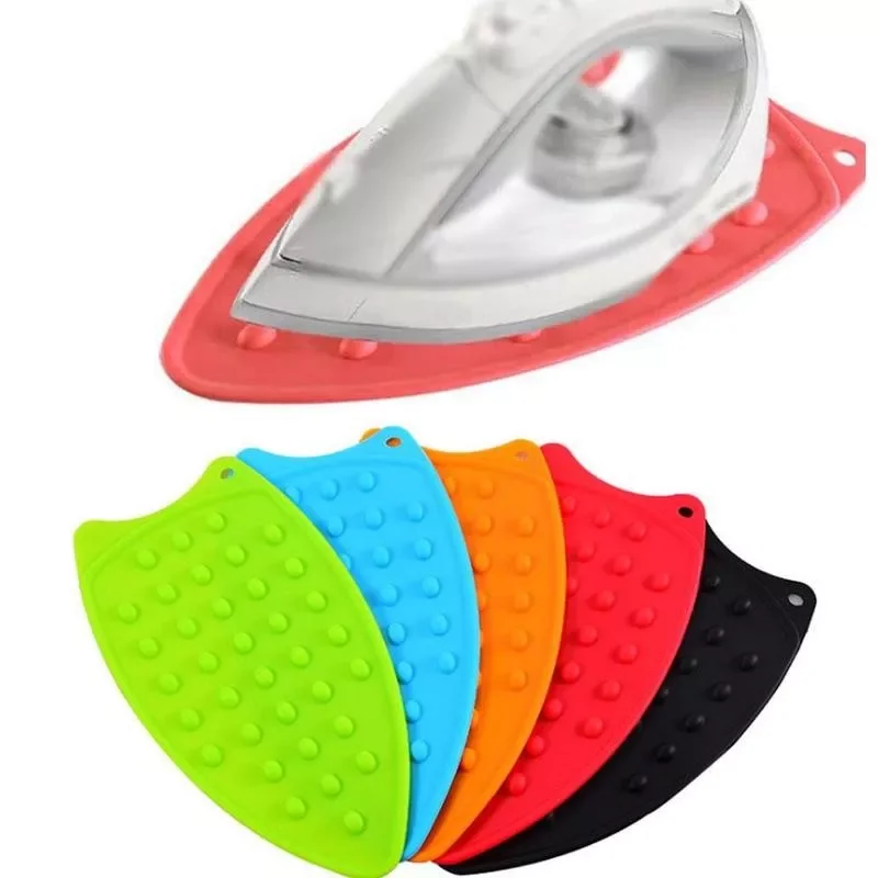 

Silicone Flexible Ironing Blanket Heat-resistant Dotted Bubbled Portable Iron Rest Pads Ironing Board Pad Thickened