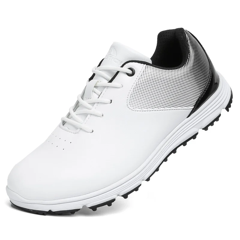 New Spikes Golf Shoes Men Professional Golf Wears for Men Comfortable Walking Shoes Golfers Anti Slip Athletic Footwears