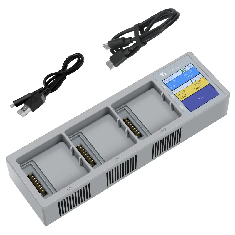 

Цифровой дисплей USB зарядный бокс для mavic 3 аксессуары Прямая поставка