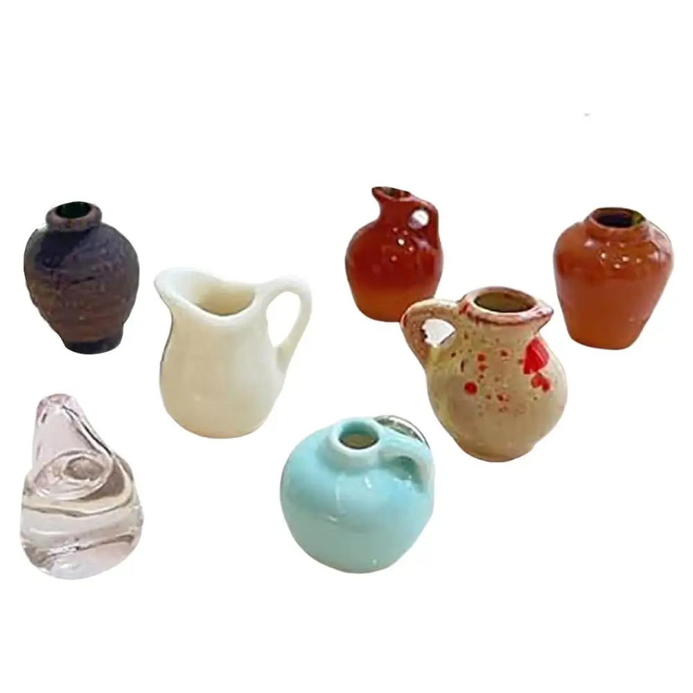 

Магниты-вазы из смолы, 8 штук