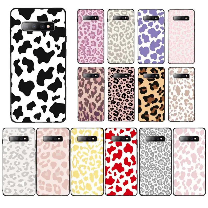 

Fashion Leopard Print Phone Case for Samsung S10 21 20 9 8 plus lite S20 UlTRA 7edge