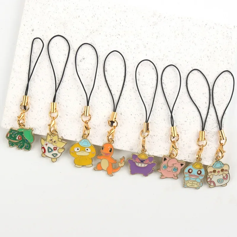 Catton Q версия покемона Пикачу психоделическая веревочная Подвеска для детей