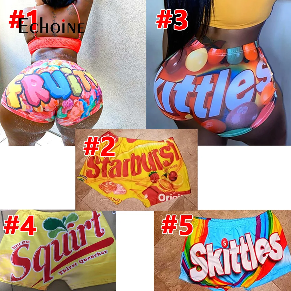 

Шорты женские летние с изысканным принтом, для спорта и фитнеса