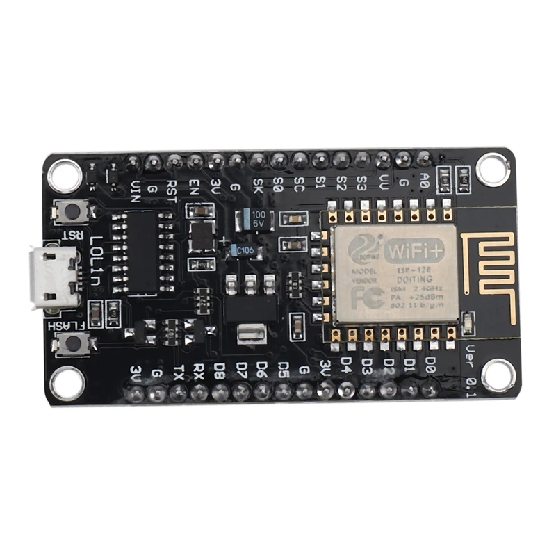 

ESP8266 ESP-12E CP2102 Wireless WIFI Internet Network Development Board Connector Module