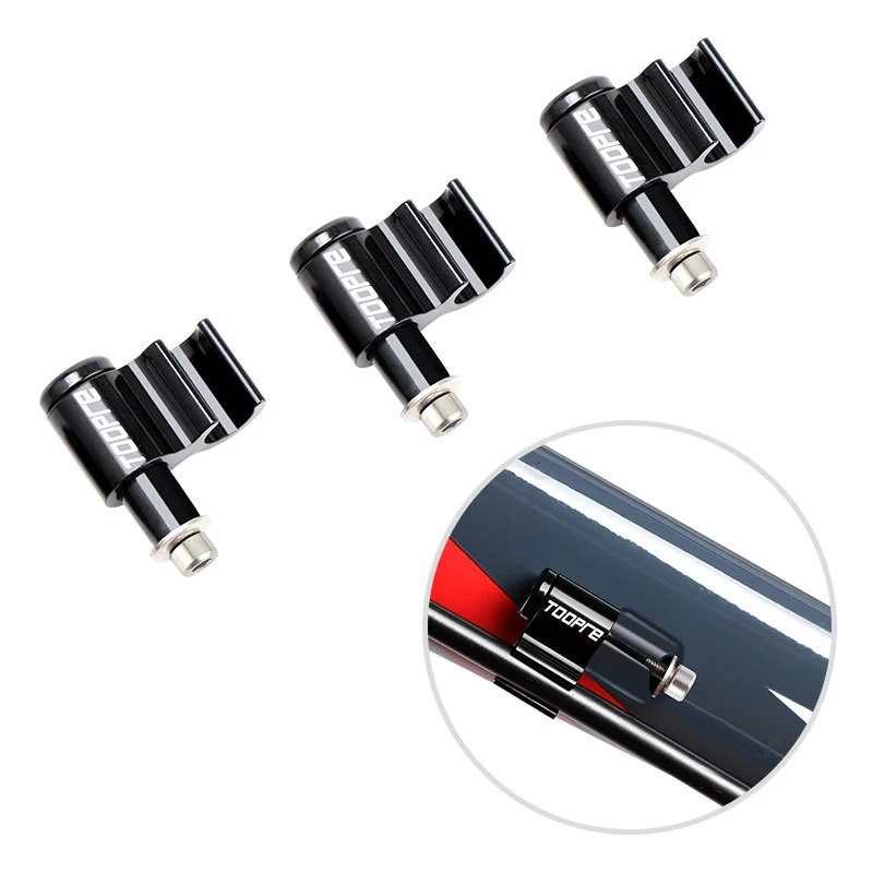 

4PCS MTB Bike Hydraulic Disc Brakes Cable Housing Conversion Frame Over Line ClampTrap Adapter Clip for Oil Tube Brake Cable