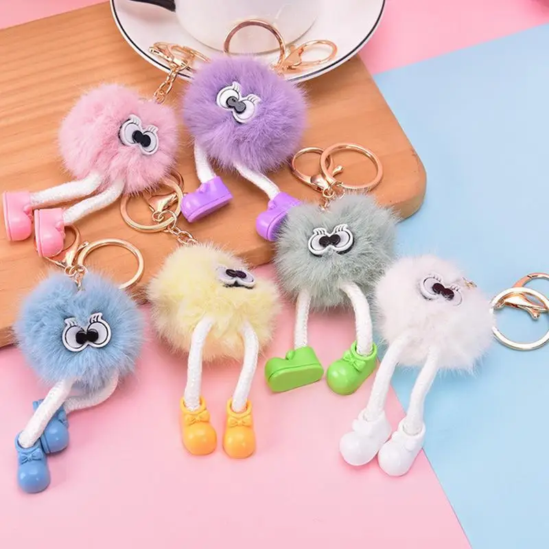 

Милый плюшевый брелок, милая кукла, мультяшная фигурка, пушистая плюшевая искусственная кожа, мягкая фотография, подарок для девочки