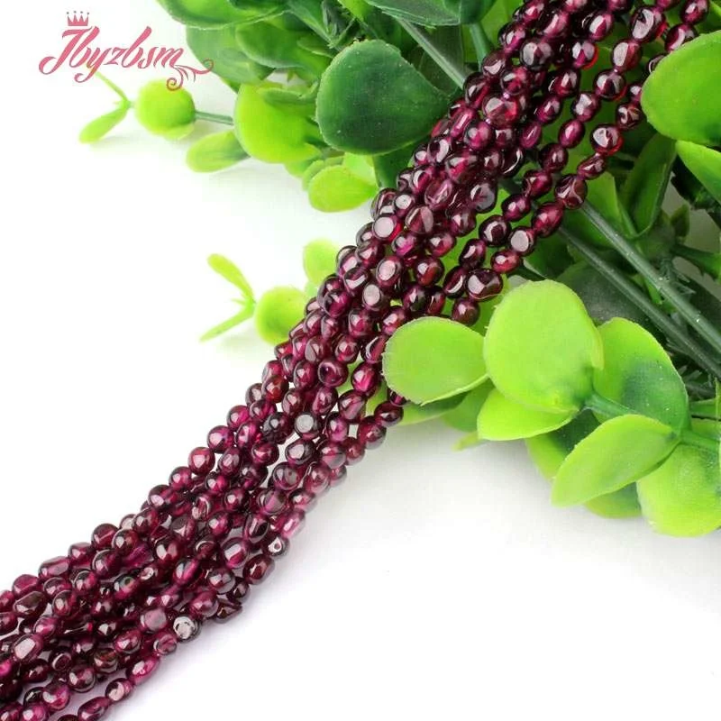 2x4-3x5mm Irregular Shape Bead Red Garnet Chips Natural Stone Beads For DIY Necklace Bracelets Jewelry Making 15&quot Free Shipping |