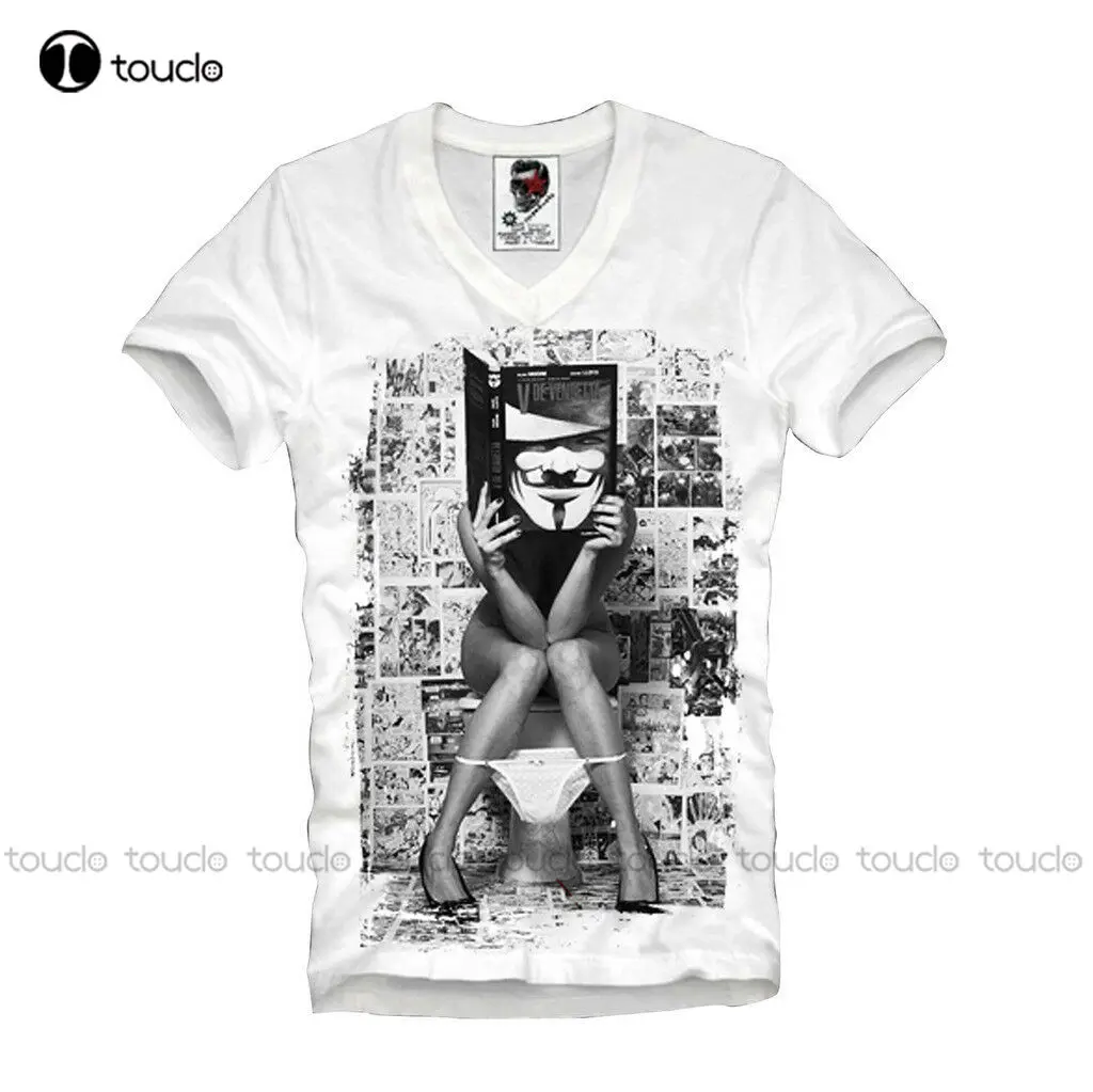 

Футболка мужская с круглым вырезом, модная рубашка с принтом Гай Фокса, неподчиненных анонимных замечательных вендетт, летняя популярная уличная одежда