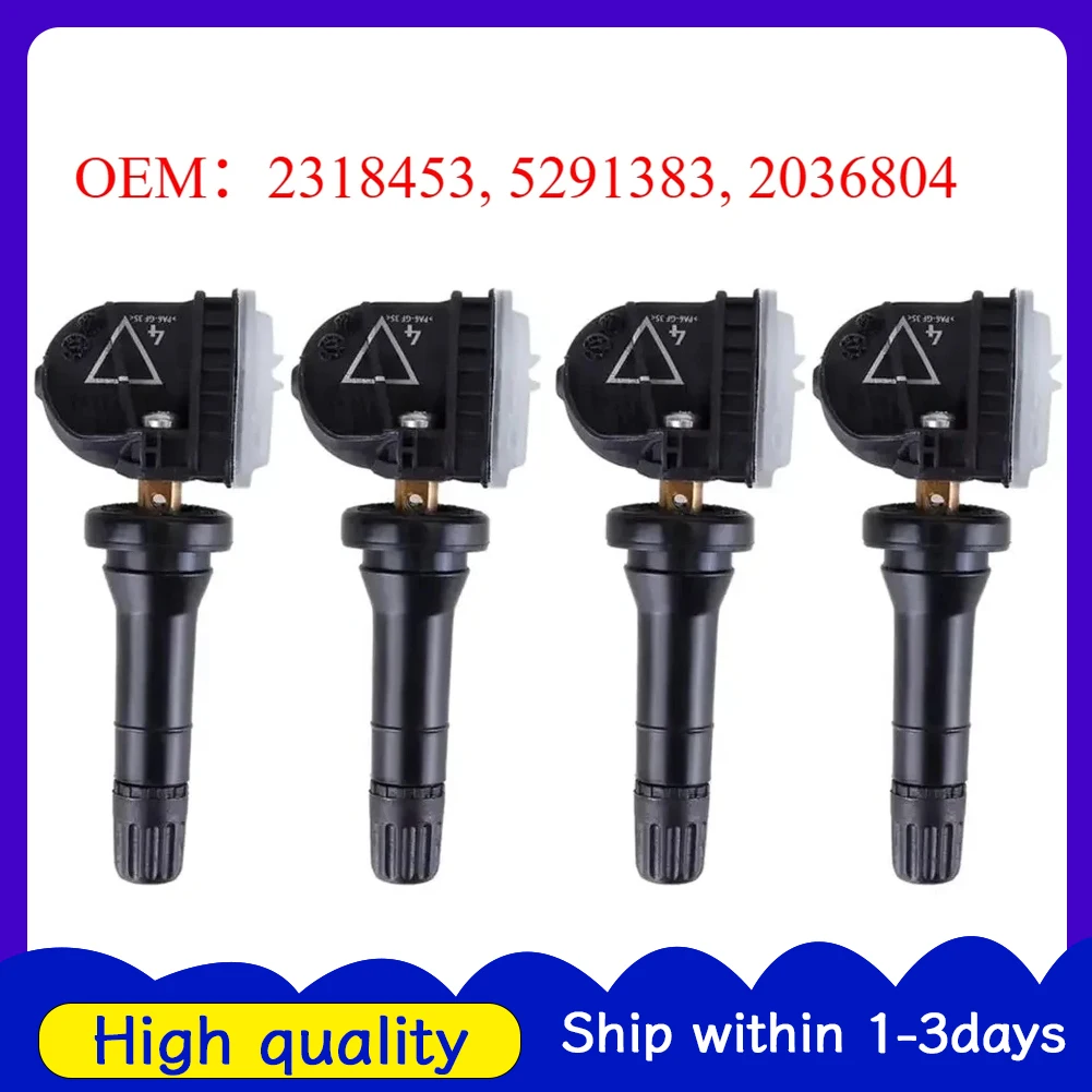 

4 шт. датчики давления в шинах TPMS 433 МГц для Ford Galaxy S-Max Edge Fiesta Mondeo Mustang 2318453 5291383 2036804