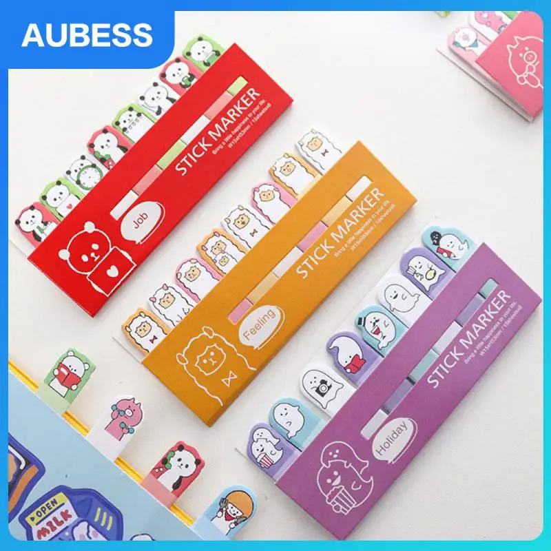 

Binder Index Sticker Easy To Tear Off Cute Styling Label Waterproof And Durable Repeatable Adhesive Bookmark Note Note Book Flag