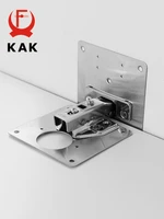 kak 8 pieces cabinet hinge repair plate stainless steel with screws furniture door hinge fixing plate door hardware repair tools