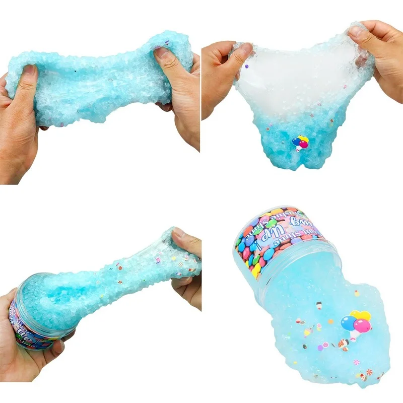 Magic Slime Cartoon Crystal Mud Toys Fluffy Foam Putty Plasticine Cloud Clay Kit for Kids Educational Toys 50ML images - 6