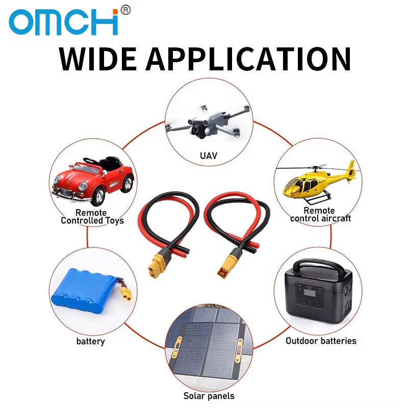 OMCH XT60 Мужской Женский Разъем Батареи С Силиконовым Проводом 1214AWG Кабелем Для RC Самолета Lipo Батарея Дрон Автомобиль (art.: 3920d08bece47) - 3920d08bece47