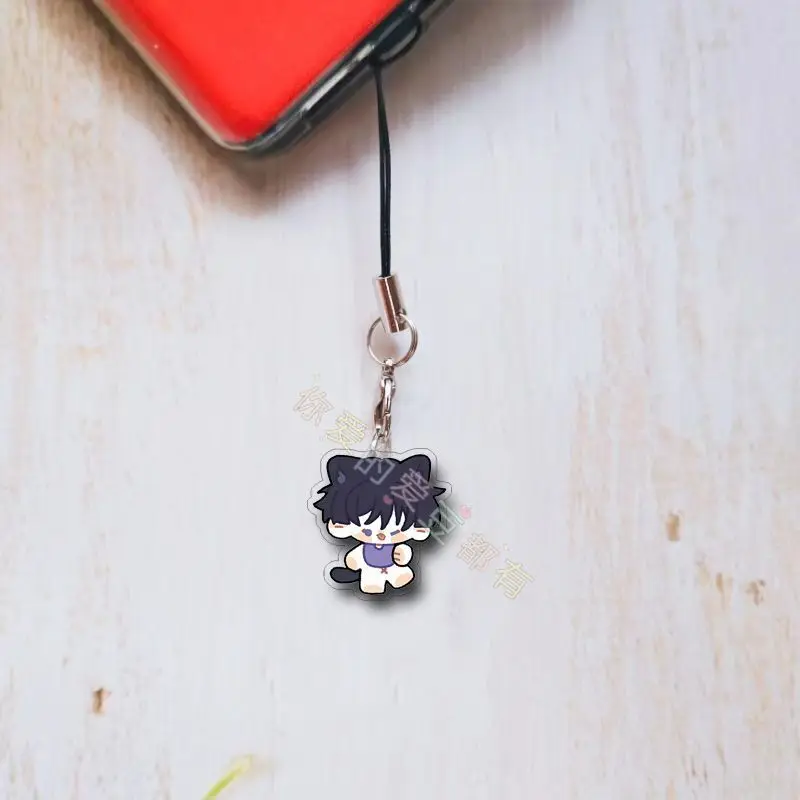 5 шт. Genshin Impact Venti мобильный ремешок-цепочка чехол для телефона милые акриловые