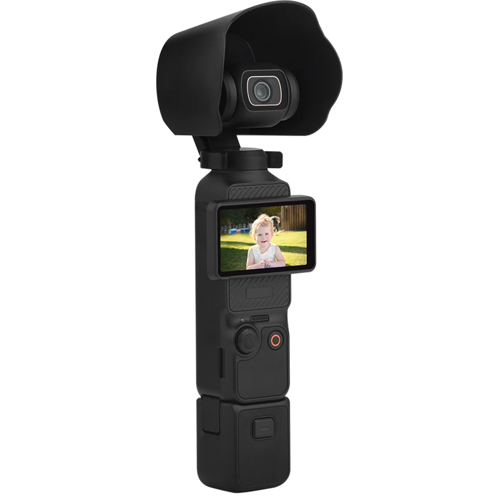 Бленда для объектива с защитой от солнца защитная крышка защиты бликов