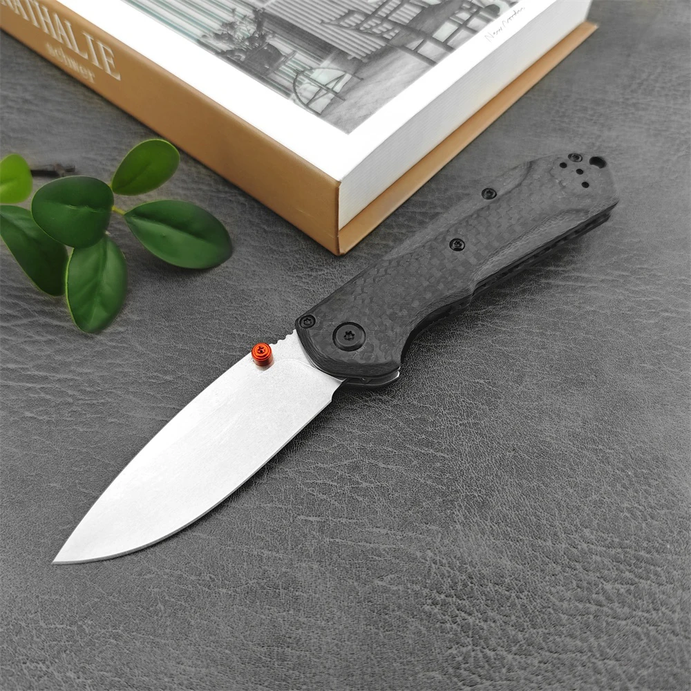 Складной мини-нож CF BM 565 Freek D2 карманный нож для фруктов из углеродного волокна