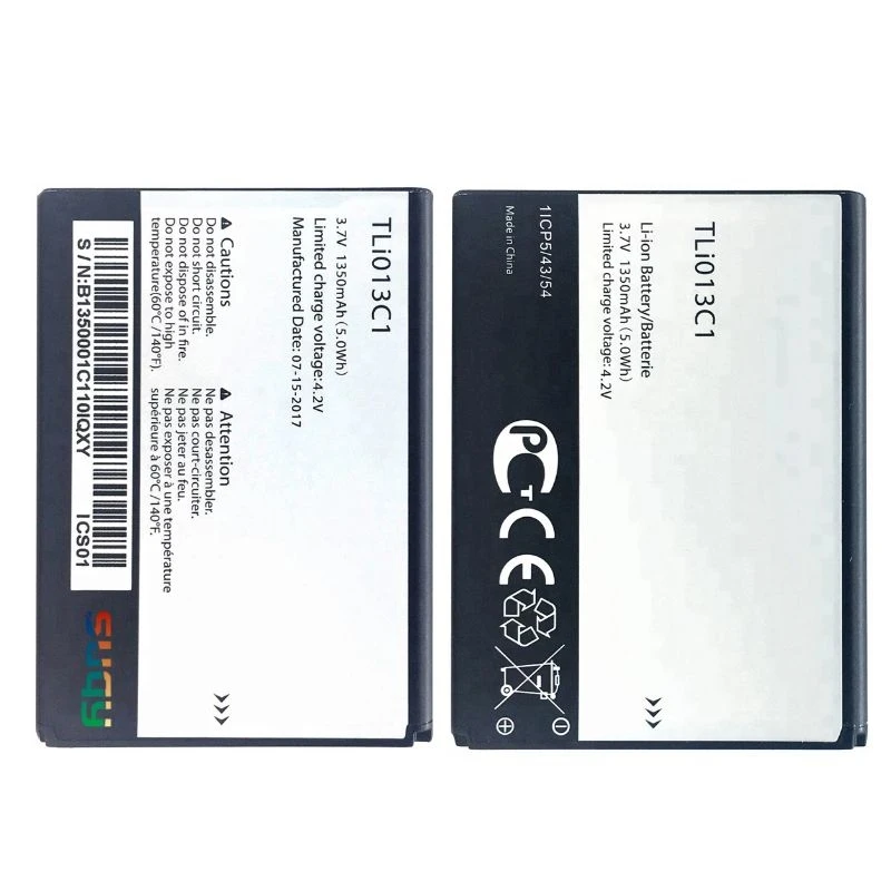 

SUPERSEDEBAT TLi013C1 for Go Flip 3 Phone Bateria for Alcatel Go Flip 3 Smartflip OT-4043S 4044C Original Battery Replacement