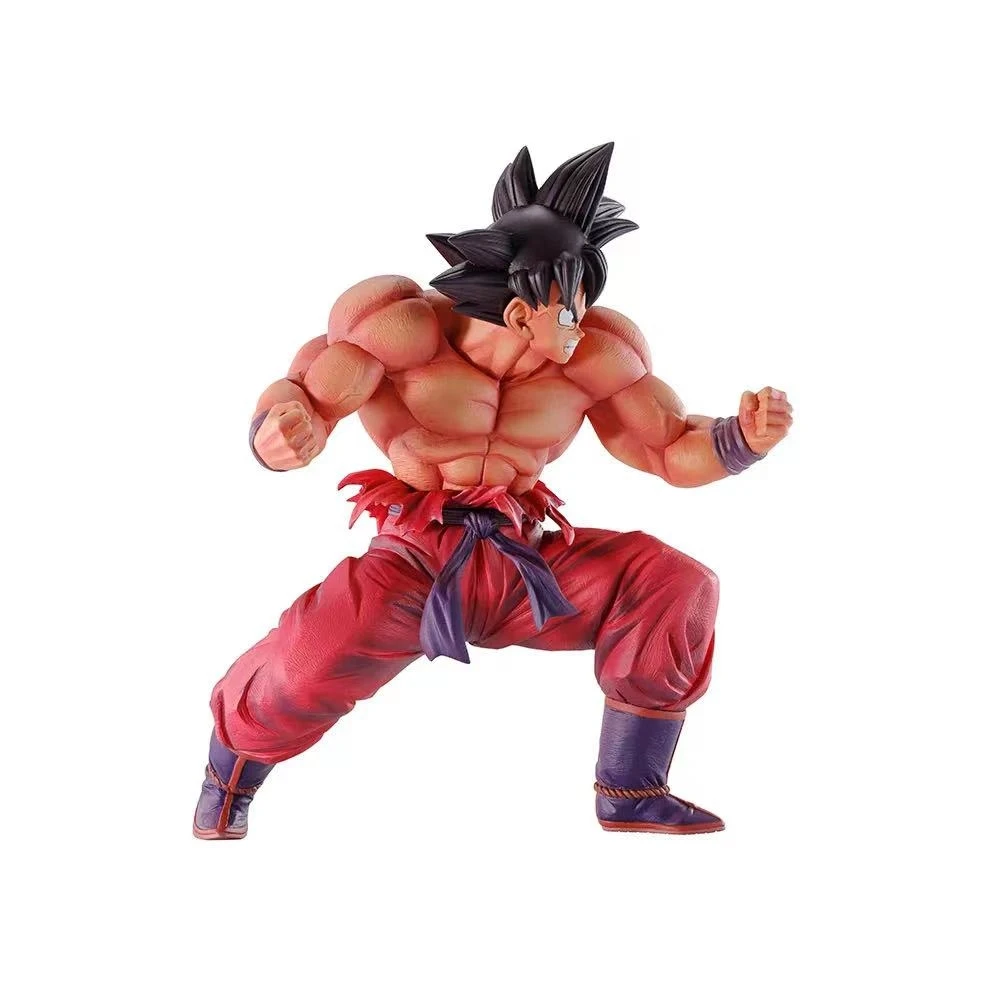 

In Stock new 21Cm Bandai Dragon Ball Super Anime Periphery Action Figure Kaiouken Son Goku Kakarotto Model Ornaments Toys Gift
