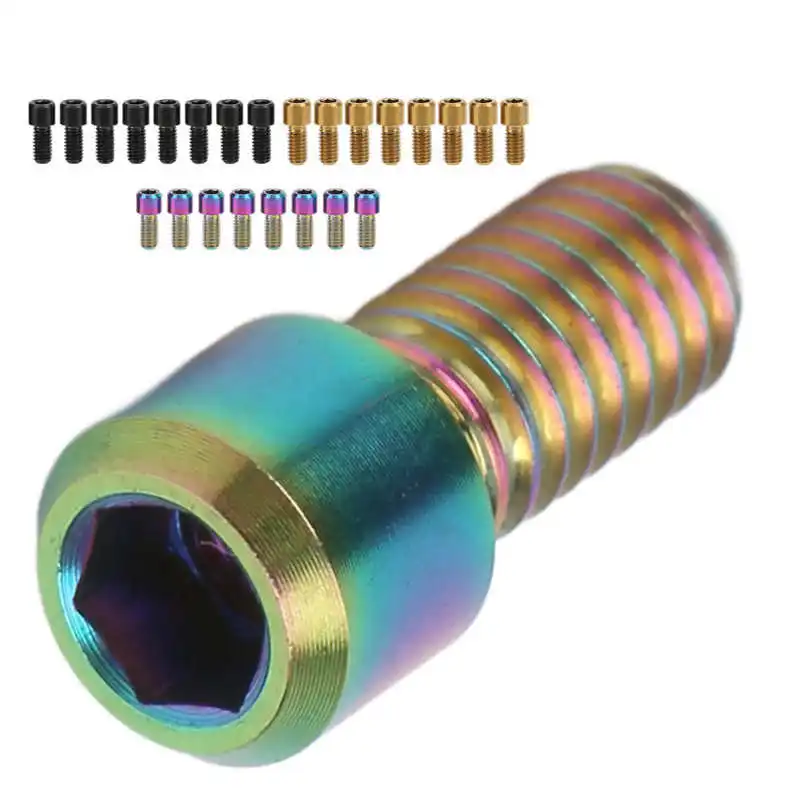 8 шт. Нескользящие болты из титанового сплава |