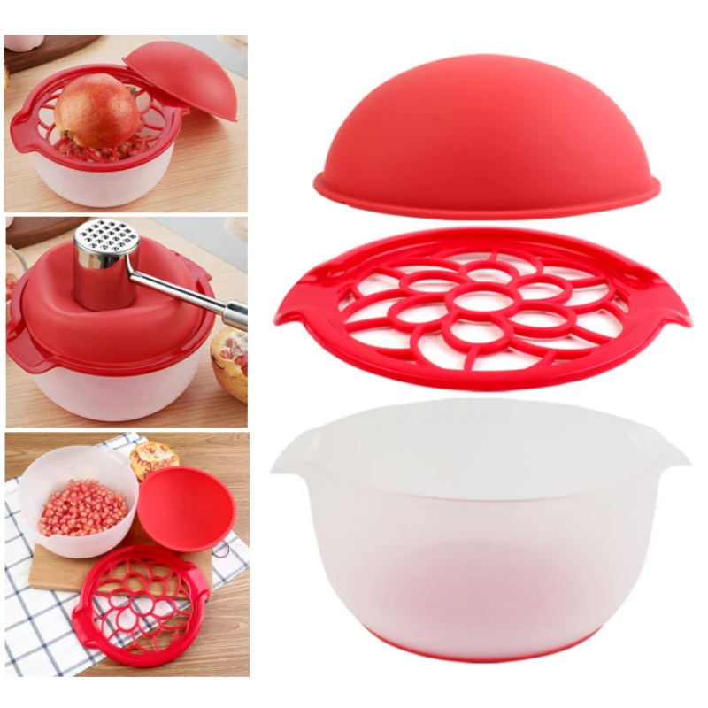 

Силиконовая плитка для чистки овощей и фруктов, чаша для чистки граната, аксессуары для домашней кухни, кухонные инструменты