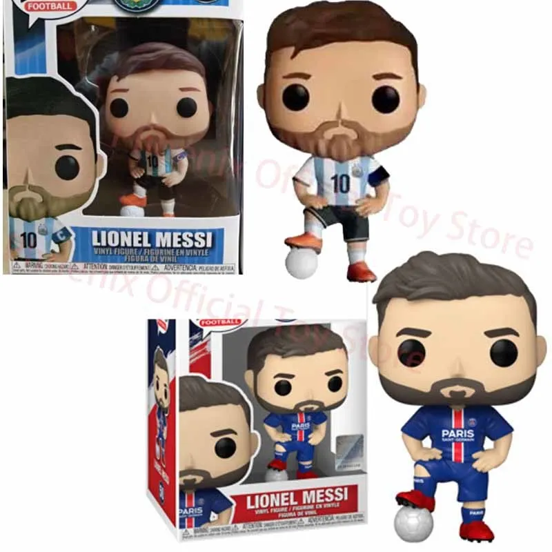 Toy Football Stars #10 #50 Messi Action Figure Pvc Collection Model Vinyl Doll Decor Toys Fans Gift