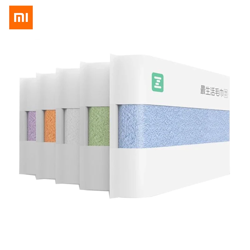 

Xiaomi Mijia 5colors Youpin ZSH Towel Air series towel adult wash towel cotton household Soft and easy to dry Towels