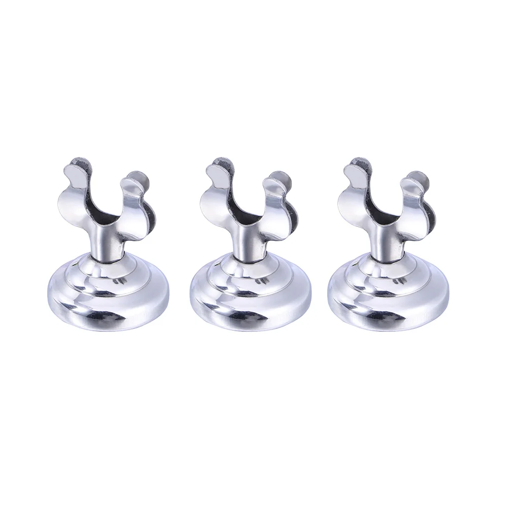 

3Pcs Menu Clips Stainless Steel Durable Creative Memo Holder Table Number Holder for Party Banquet
