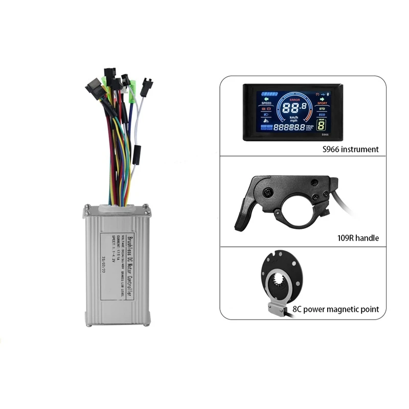 Детали для модификации литиевой батареи S966 Инструмент с цветным экраном 17A