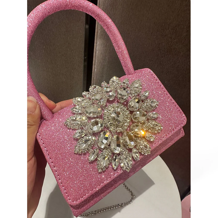 Женская винтажная Сумка-тоут с крупным драгоценным камнем